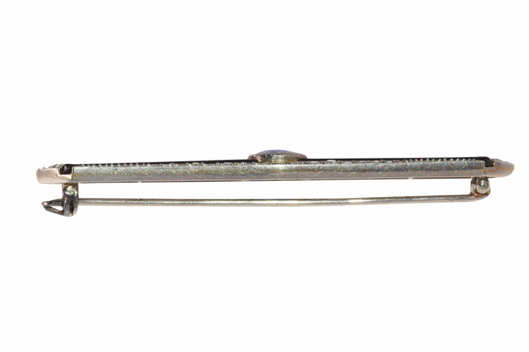 Bar brooch Art Deco from the 1920s: a glimpse of the glamour of the Roaring Twenties 