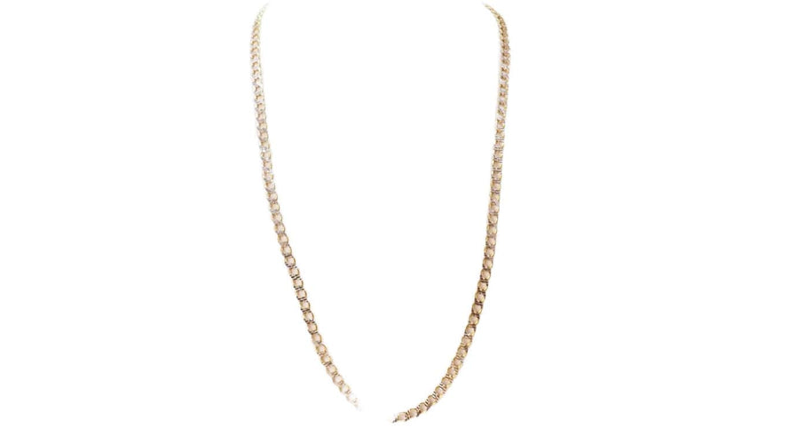 Collier Collier maille fantaisie en or jaune 58 Facettes 31084