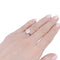 Bague 50 Solitaire platine, or blanc, diamant 2,30 cts. 58 Facettes 32182