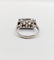 Bague 55 Bague tank art déco en or blanc 18k et diamants taille ancienne 58 Facettes A06328