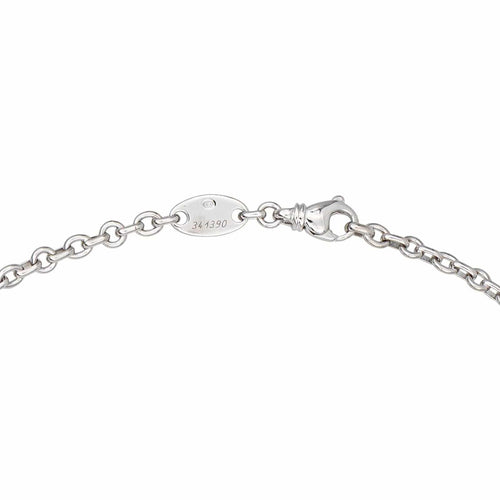 Chaumet Colar de corrente Ouro branco 
