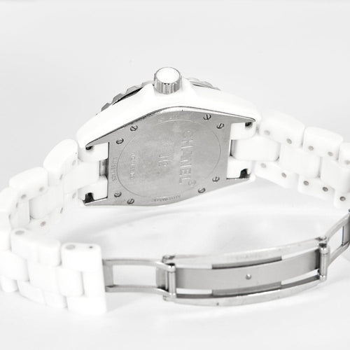 Montre CHANEL - Montre J12 céramique blanche 58 Facettes