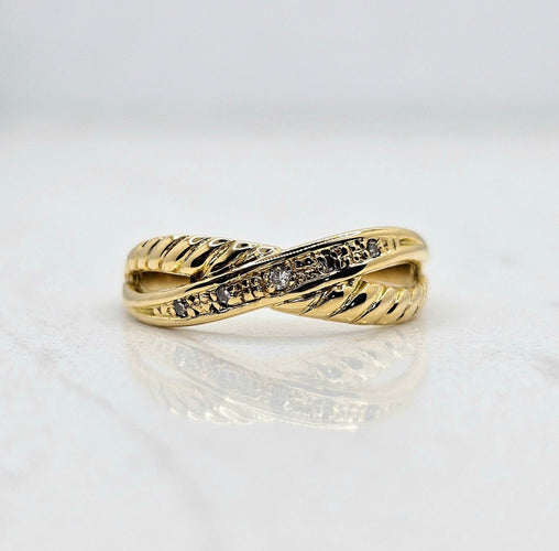 Bague 50 Bague Diamants Or jaune 58 Facettes 510