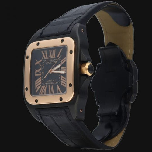 Montre Cartier Montre Santos 100 Xl Pvd 58 Facettes MT41285