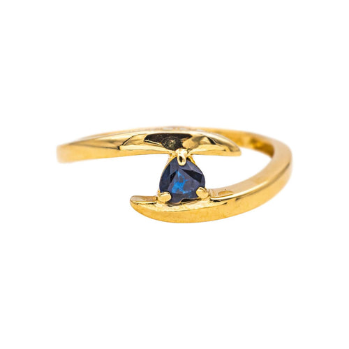 Balmain Prsten Žuto zlato Safir 