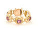 Bracelet Bracelet vintage en or 8 carats et quartz violet 58 Facettes 13762