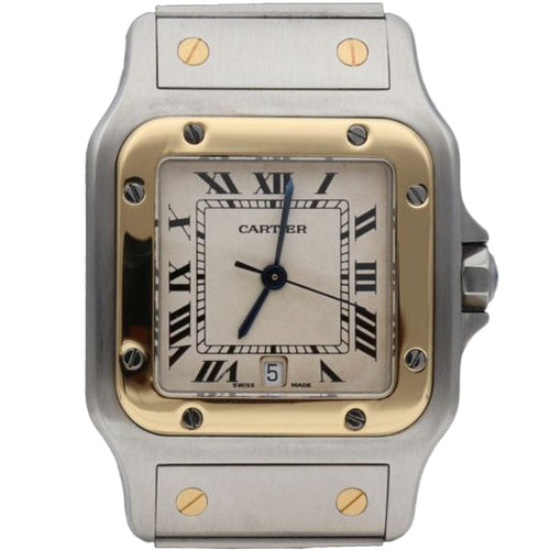 Montre Cartier Montre Santos De Cartier Galbee 58 Facettes MT42872