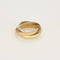 Bague 59 CARTIER – Trinity – Modèle Vintage - Bague trois ors 58 Facettes DADB-08