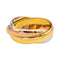 Bague 52 Cartier Bague Trinity Or rose, Or jaune, Or blanc 58 Facettes 4952742RV