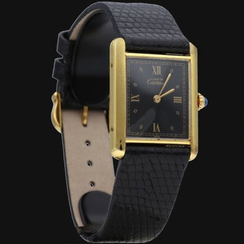 Montre Cartier Montre Tank Vermeil 58 Facettes MT42216