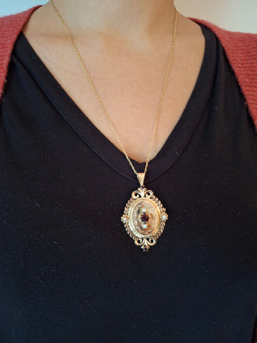 Pendentif Pendentif Napoléon III or ose 58 Facettes