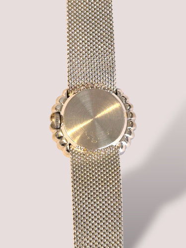 Montre Montre Chopard en or blanc 18 carats avec 26 diamants 58 Facettes 11117
