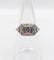 Bague 52 Bague tank art deco Platine diamant 0,25 carats entouré de diamants ronds (circa 1920) 58 Facettes A05355