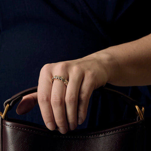 Bague 62 Bague en Or jaune et diamants 58 Facettes DADB-07