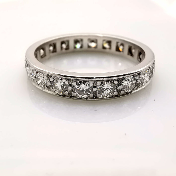 Anillo de matrimonio Americano platino diamantes