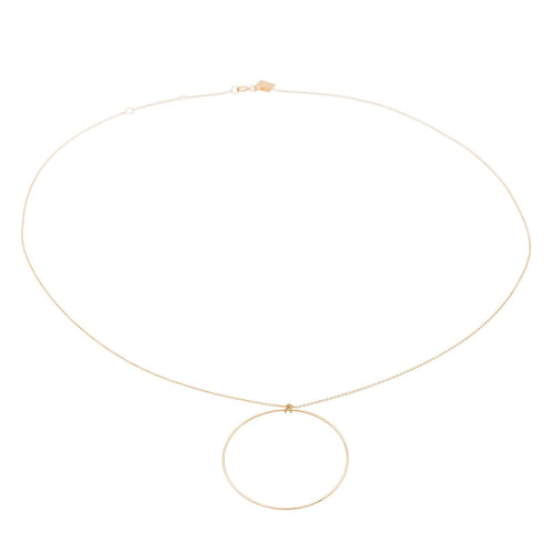 Collier Ginette NY Collier Circle on Chaine Or rose 58 Facettes 2322871CN