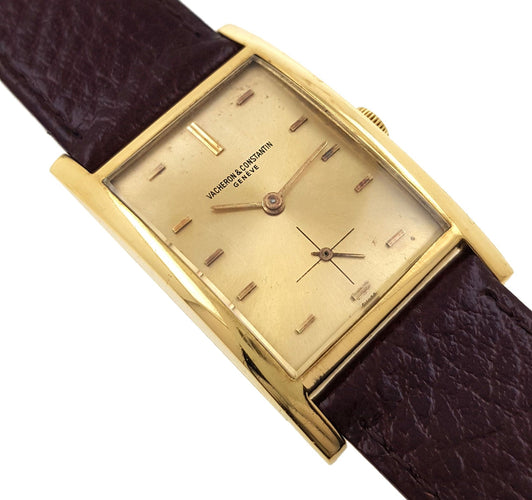 Montre Vacheron Constantin - Vintage 6957 Cintrée Rectangular watch 58 Facettes