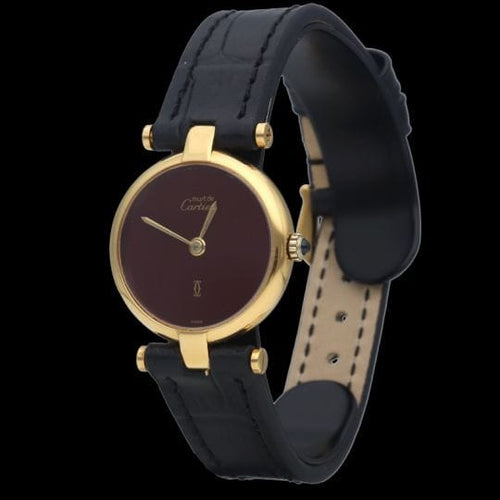 Ur Cartier Ur Must De Cartier Forgyldt sølv 58 Facettes MT45323