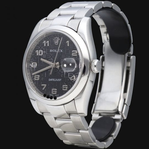 Montre Rolex Montre Date Just 36 58 Facettes MT43236