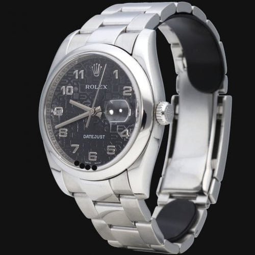 Montre Rolex Montre Date Just 36 58 Facettes MT43236