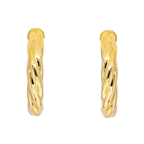 Boucles d'oreilles Créoles  Or jaune 58 Facettes 4609112CN