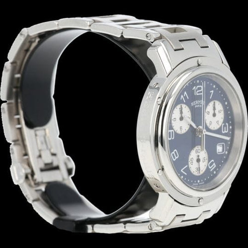 Montre Hermes Montre Clipper Chronograph 58 Facettes MT44630