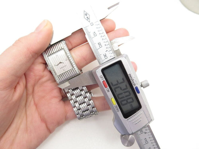 Montre montre BOUCHERON reflet 32 mm quartz acier & diamants acier 58 Facettes 267316