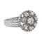 Bague 55.5 Bague Marguerite Platine Diamant 58 Facettes 2490560CN