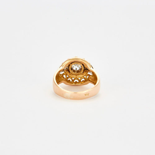 Bague 54 BAGUE DES ANNEES 40-50 58 Facettes 31300584