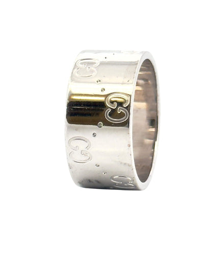 Bague 52 Alliance Gucci en or blanc 18 carats 58 Facettes