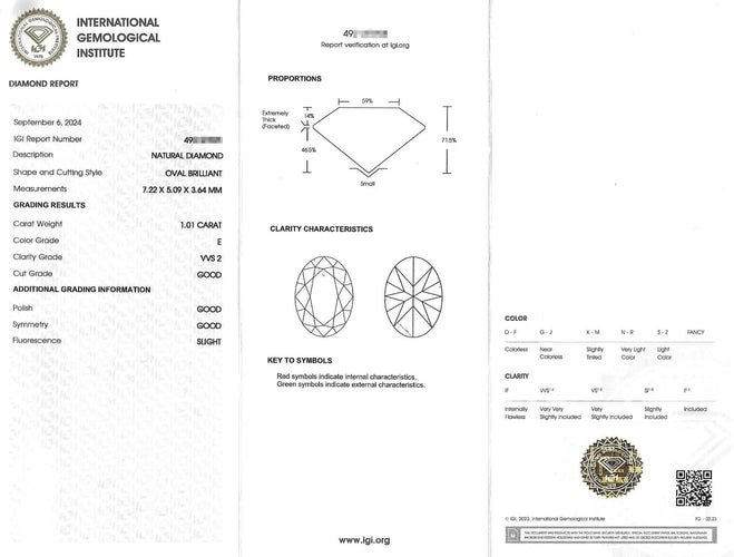 Anello fascia in oro bianco con diamanti Ct 3,31 58 Facettes 9497