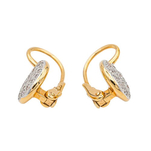 Boucles d'oreilles Pomellato Boucles d'oreilles Sabbia Or rose, Or blanc Diamant 58 Facettes 4174318RV