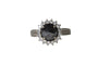 Bague 51 Antique rose cut diamond ring 58 Facettes