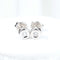 Boucles d'oreilles Boucles d'oreilles en or blanc serties de diamants taille brillant 58 Facettes J010000357