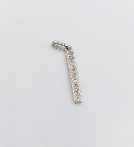 Pendentif Pendentif or rose et argent, diamant taille rose (circa 1890) 58 Facettes A06094