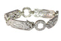 Bracelet Bracelet Art déco en diamants, vers 1920 – Géométrie en platine avec éclat de 6,00 ct 58 Facettes 25161-0031