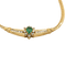 Collier Collier en or jaune Emeraude et Diamants 58 Facettes 3018/20