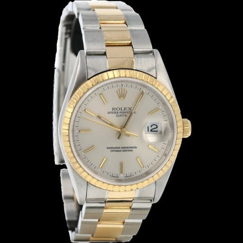 Montre Rolex Montre Date 34 Or Jaune 18K / Acier 58 Facettes MT42286