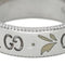 Bague 56 Gucci Bague Icon Blossom Or blanc 58 Facettes 4542627CN