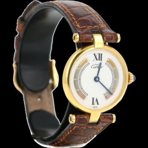 Cartier Klocka Must De Cartier Förgyllt silver 