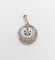 Pendentif Pendentif Art Déco or blanc , diamants et monture finement ciselée (circa 1920) 58 Facettes A05580