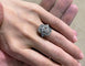 Bague 53 Bague ancienne Art Déco 1920 platine et diamants 58 Facettes