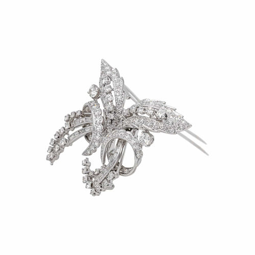 Broche Broche Or blanc Diamant 58 Facettes 4839857CN