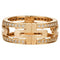 Bague 53 BULGARI - Bague Parentesi en or jaune et diamants 58 Facettes