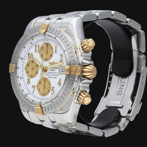 Montre Breitling Montre Chronomat Evolution Chronographe 58 Facettes MT42120