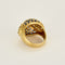 Bague 54 Bague or jaune sertie de saphirs 58 Facettes 2037