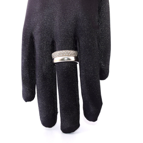 Ring in witgoud met vintage diamanten