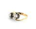 Bague 58 Bague en or jaune avec diamants 58 Facettes