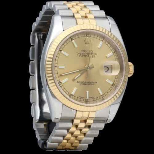Montre Rolex Montre Date Just 36 58 Facettes MT42522