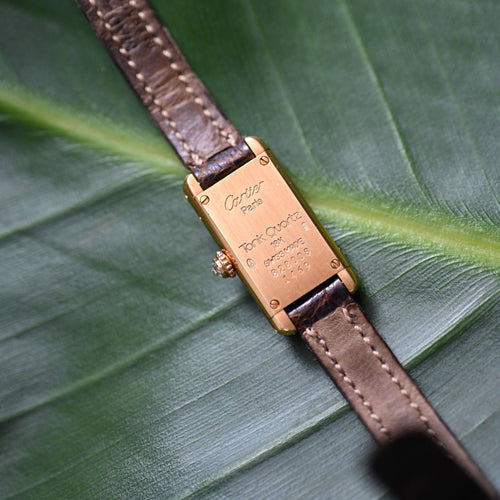 CARTIER - Klocka Tank Mini Allongée 